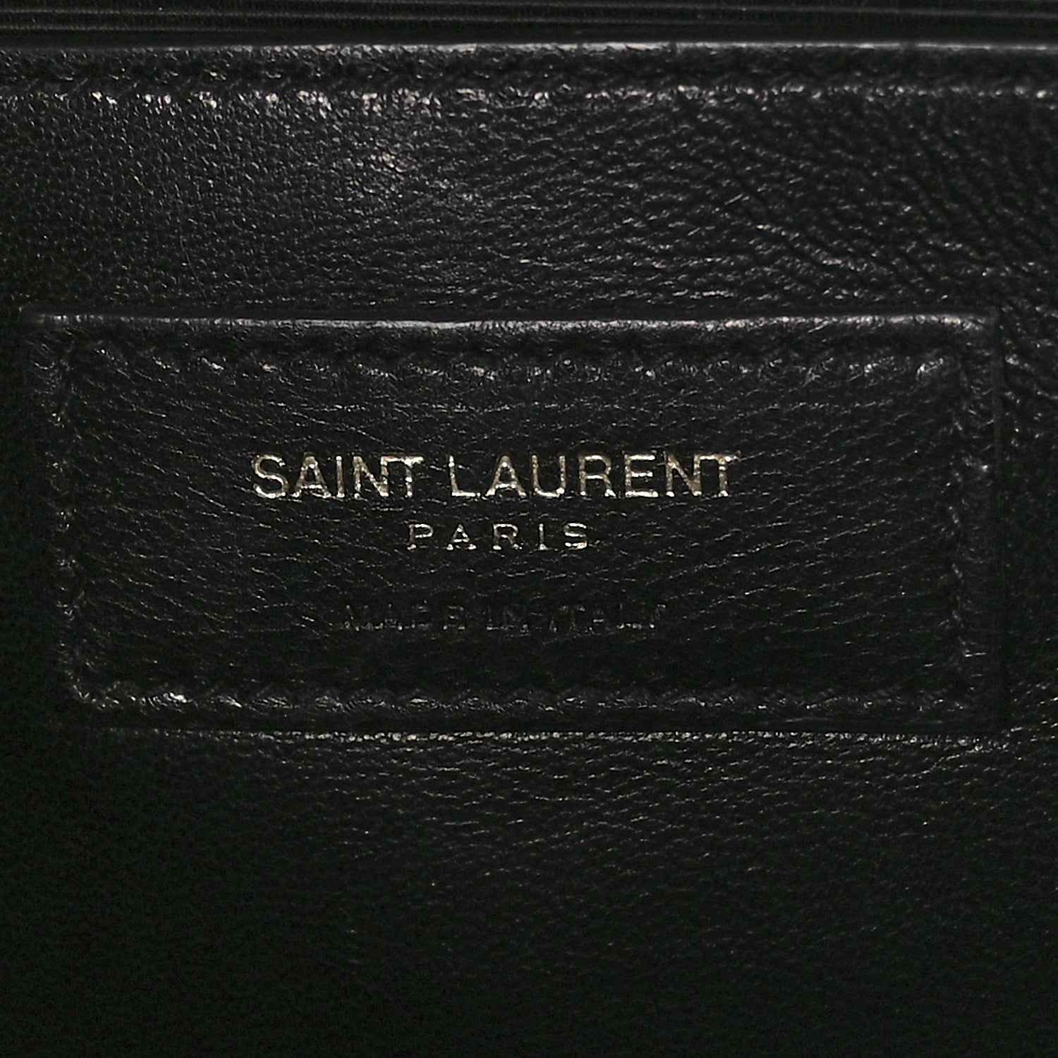 Saint Laurent Grain De Poudre Classic Monogram Cassandre Clutch Dark Red 7 of 12