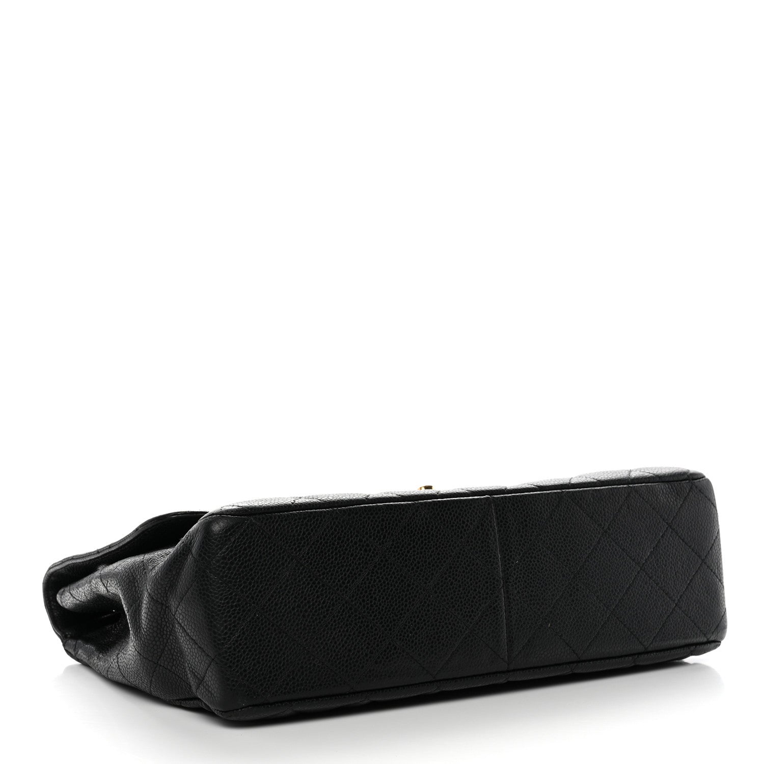 Chanel Caviar Quilted Jumbo Single Flap Black 4 of 14
