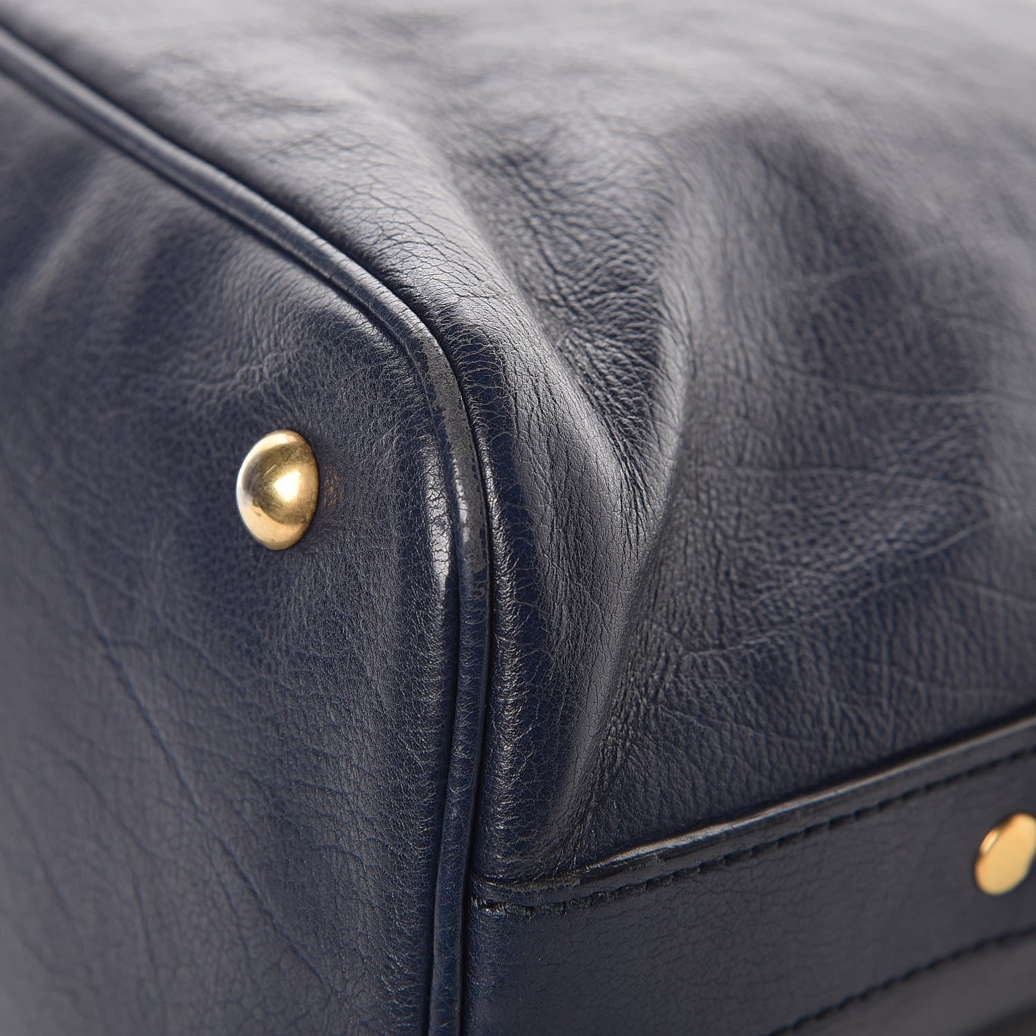 Saint Laurent Calfskin Large Muse Navy Blue 16 of 16