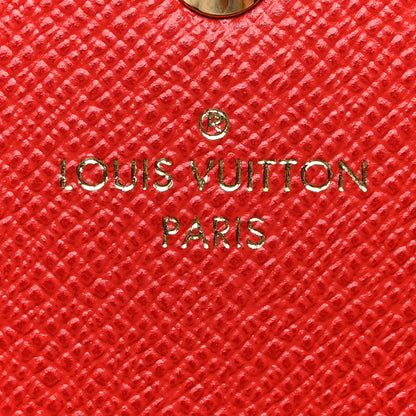 Louis Vuitton Monogram Sarah Wallet NM Coquelicot 6 of 11