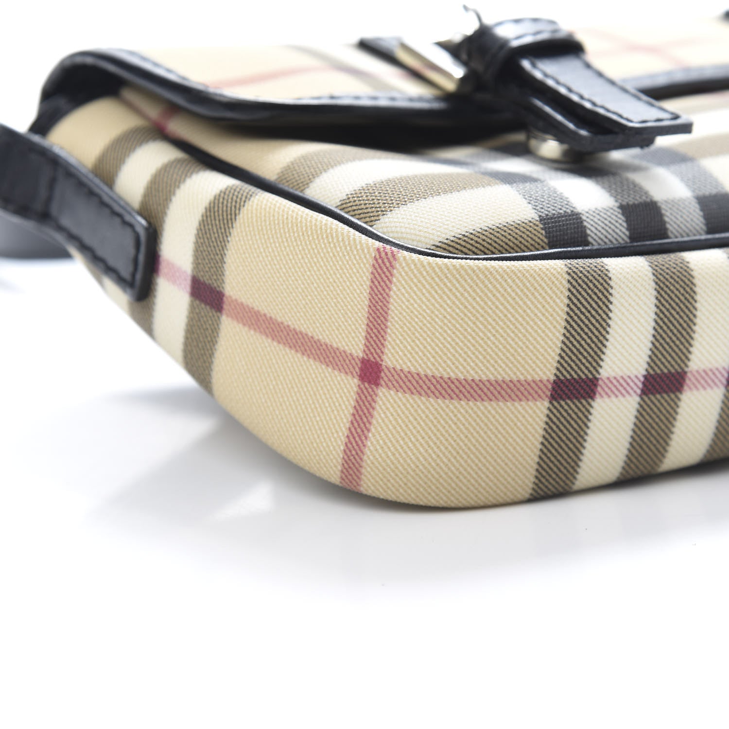 Burberry House Check Small Messenger Bag Black 9 of 14