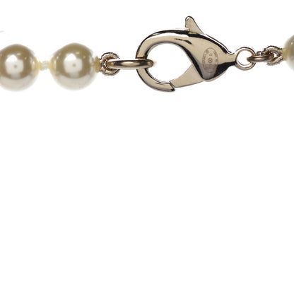 Chanel x Pharrell Williams Pearl Crystal CC Necklace Gold 4 of 6