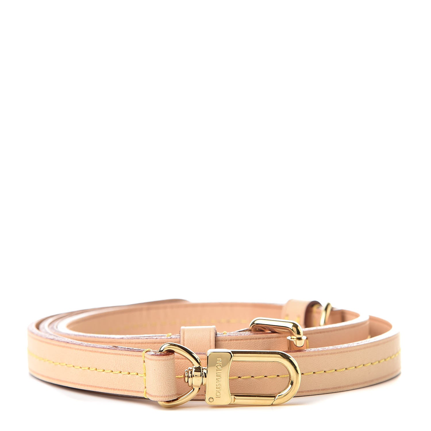 Louis Vuitton Vachetta 12mm Long Shoulder Strap VVN 1 of 3