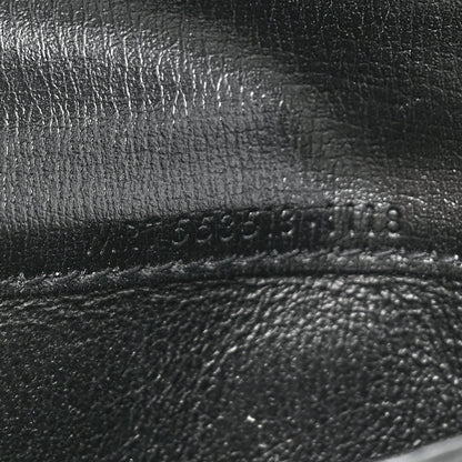 Saint Laurent Calfskin Monogram Bi Fold Zipped Wallet Black 9 of 12