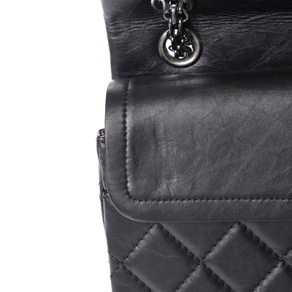 Chanel Aged Calfskin Quilted 2.55 Reissue 226 Flap Black 11 of 12