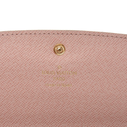 Louis Vuitton Monogram Emilie Wallet Rose Ballerine 6 of 6