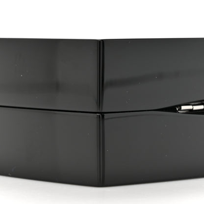 Chanel Plexiglass Compact Box Clutch Black 10 of 11