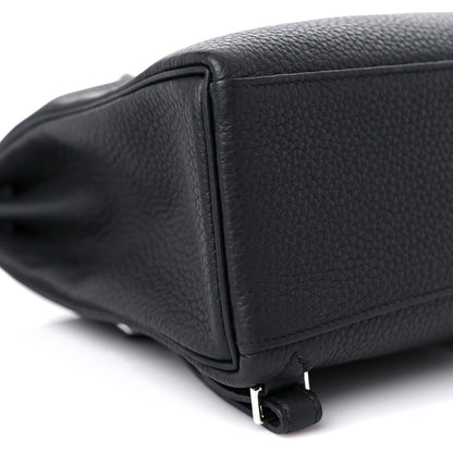 Hermes Togo Kelly Ado Backpack Black 8 of 10