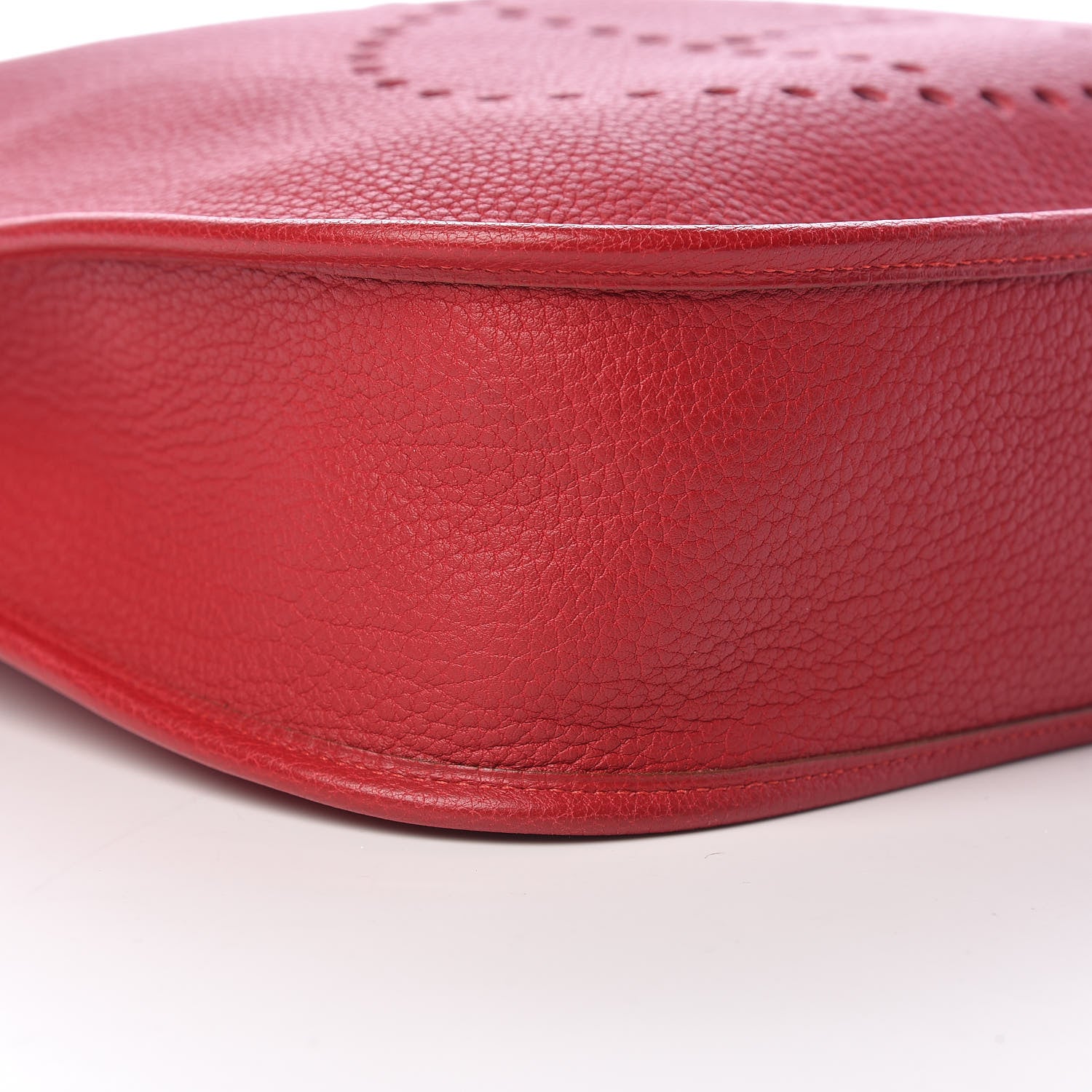 Hermes Taurillon Clemence Evelyne GM Rouge Vif 8 of 10