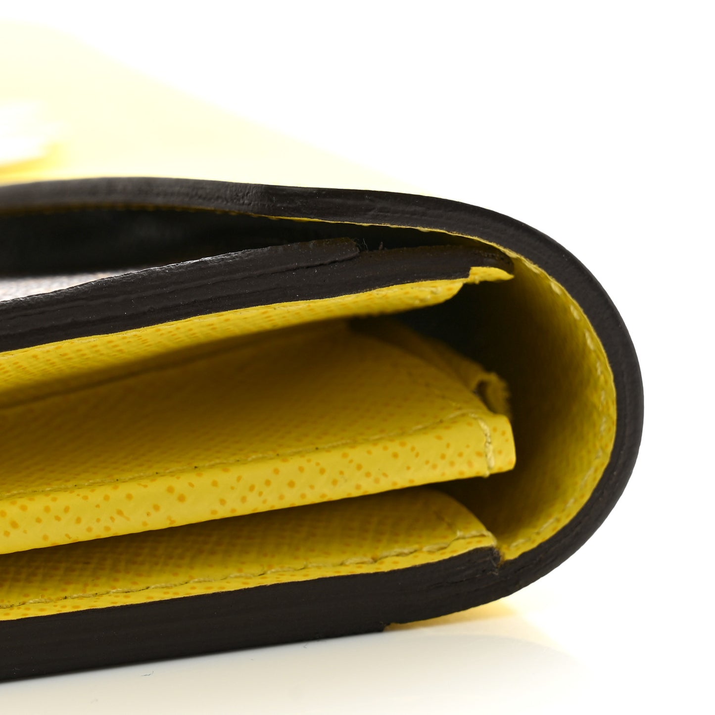 Monogram Tribal Mask Sarah Wallet Yellow