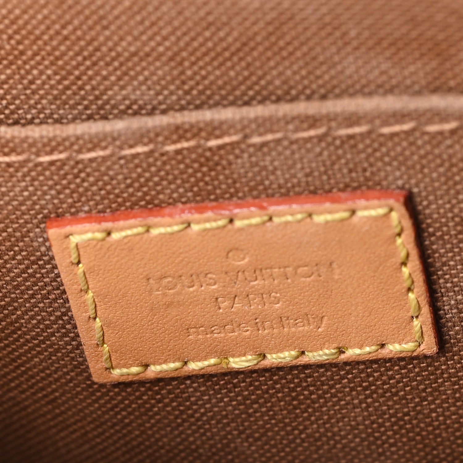Louis Vuitton Monogram Petit Sac Plat 6 of 10
