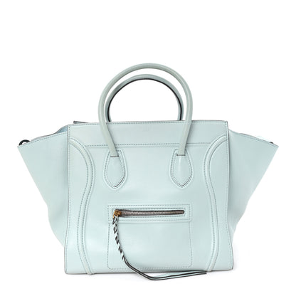 Celine Supple Calfskin Medium Phantom Luggage Glacier 1 of 9