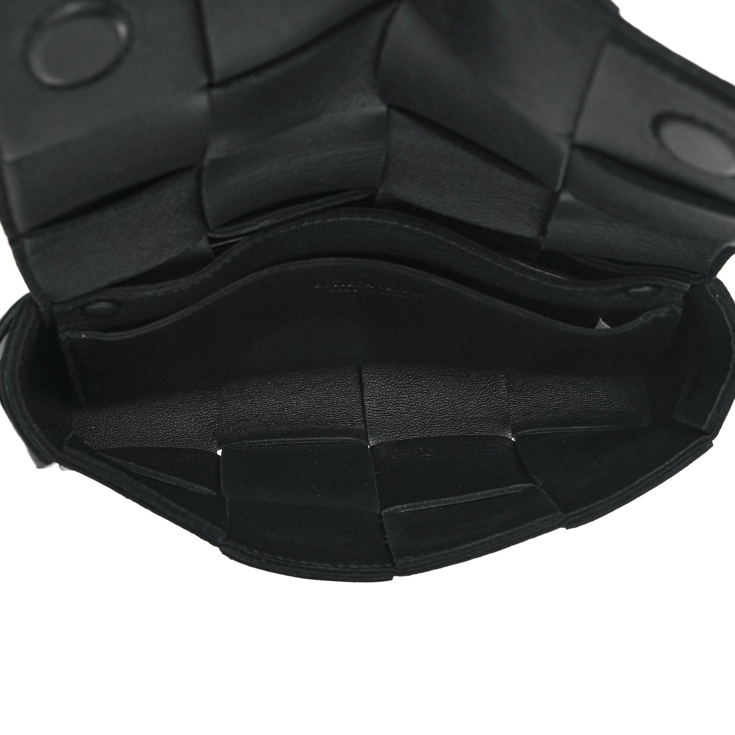 Nappa Maxi Intreccio The Belt Cassette Bag Black