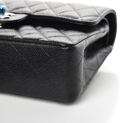 Chanel Caviar Quilted Small Double Flap Black 9 of 10