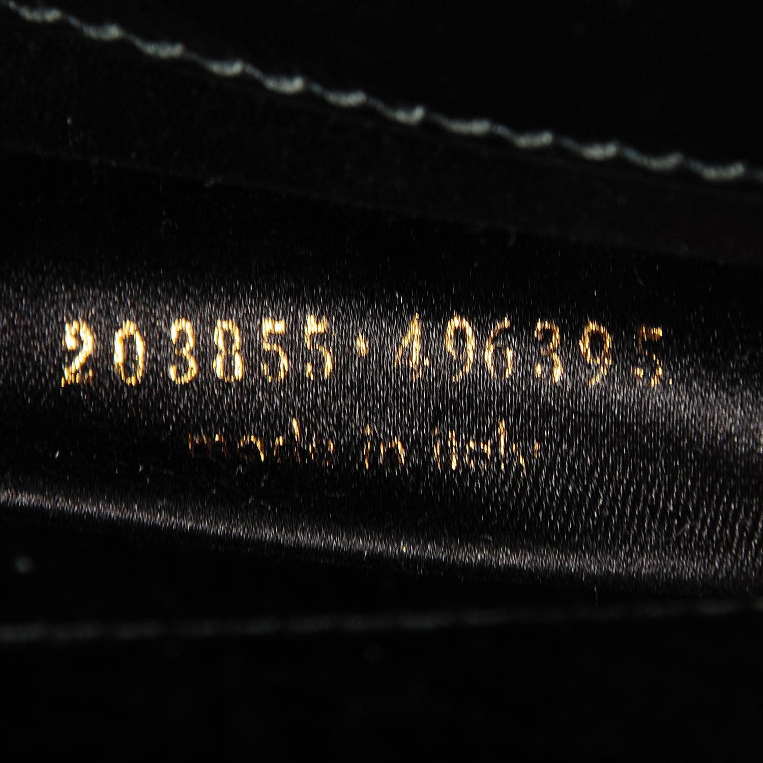 Saint Laurent Textured Patent Monogram Large Belle De Jour Clutch Black 7 of 7