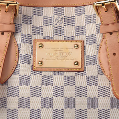 Louis Vuitton Damier Azur Hampstead MM 8 of 16