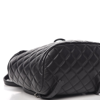 Chanel Lambskin Quilted Small Urban Spirit Backpack Black 8 of 10