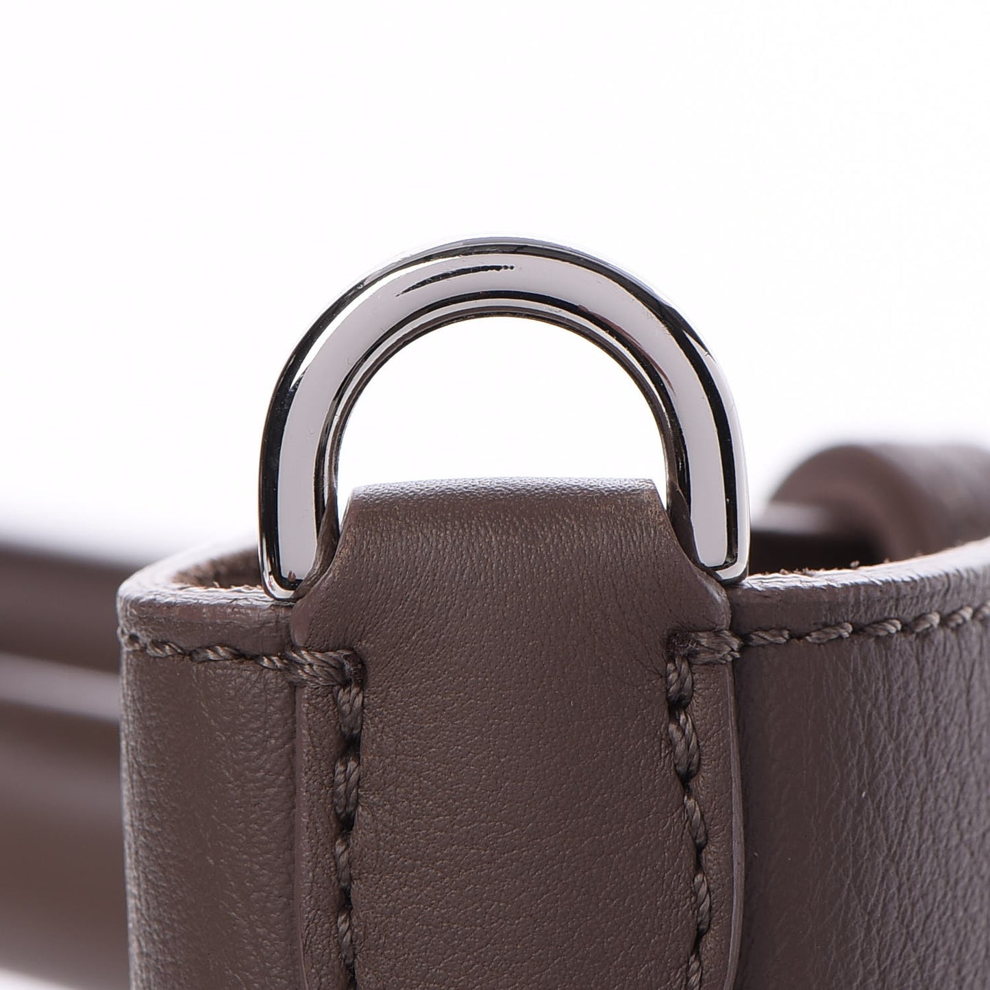 Silky Calf Small Willow Tote Taupe