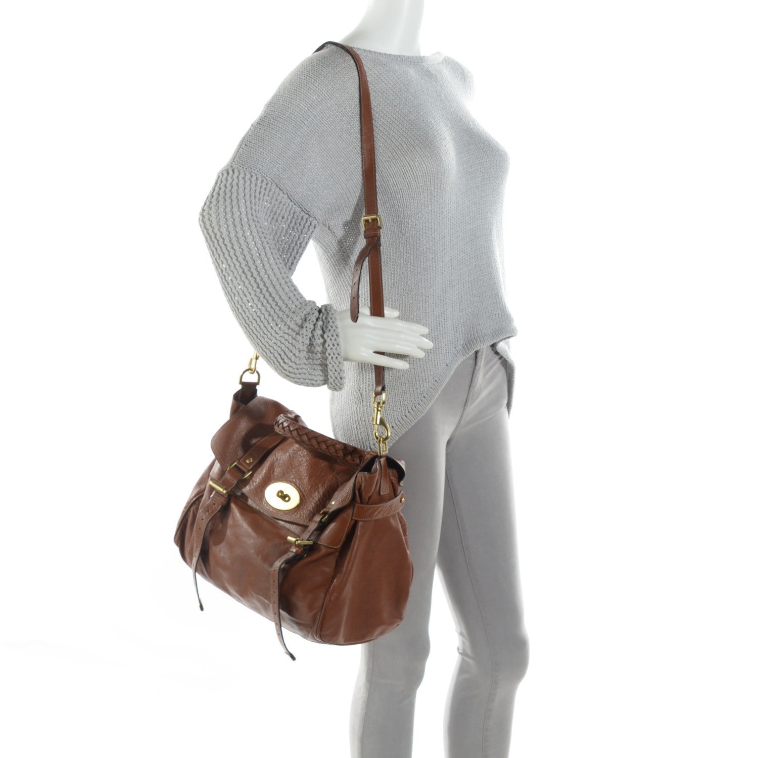 Mulberry Soft Buffalo Oversized Alexa Oak 2 of 9