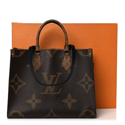 Louis Vuitton Reverse Monogram Giant Onthego MM 15 of 15