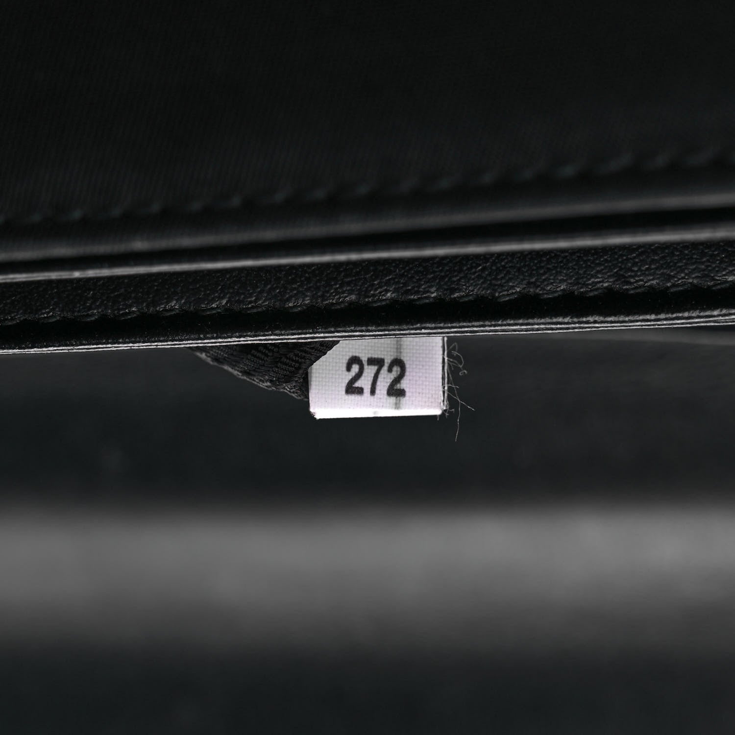 Prada Saffiano Tessuto Nylon Chain Shoulder Bag Black 7 of 9