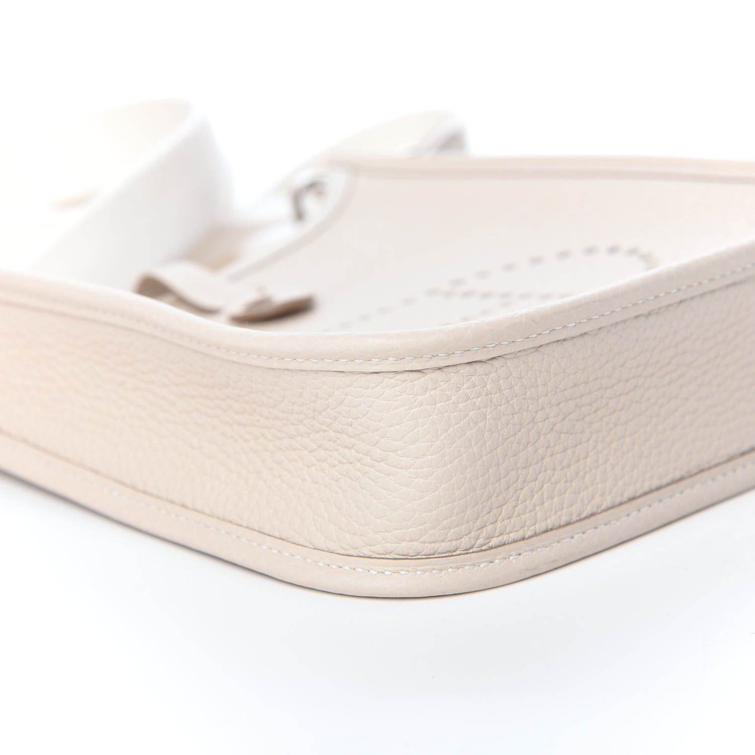 Hermes Taurillon Clemence Evelyne TPM Craie 8 of 10