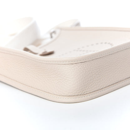 Hermes Taurillon Clemence Evelyne TPM Craie 8 of 10