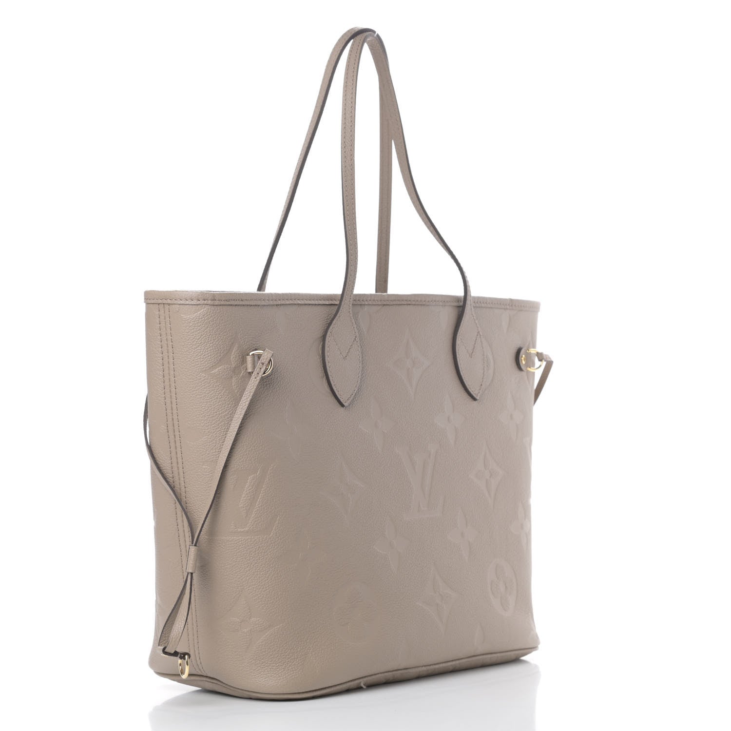 Louis Vuitton Empreinte Monogram Giant Neverfull MM Tourterelle 4 of 11