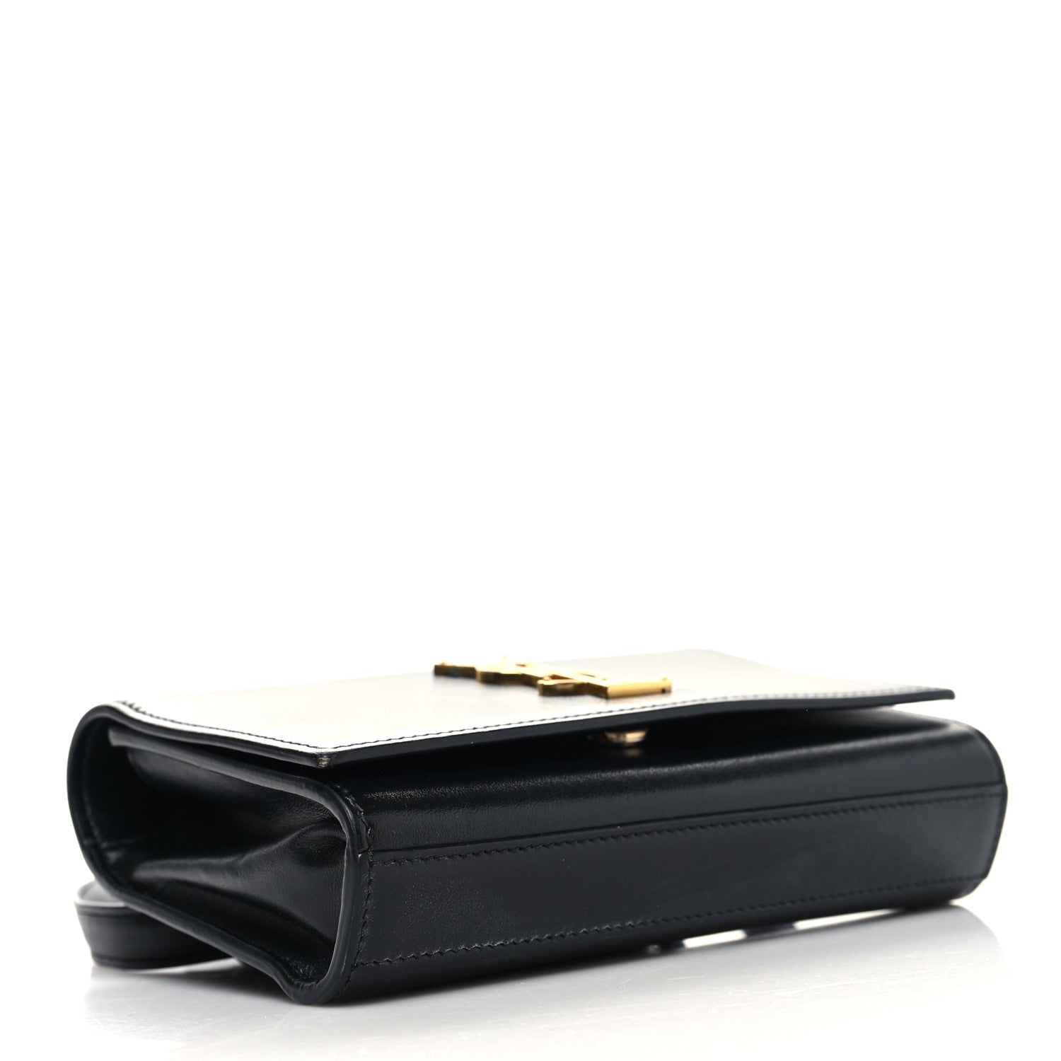 Saint Laurent Smooth Calfskin Monogram Kate Belt Bag Black 4 of 12