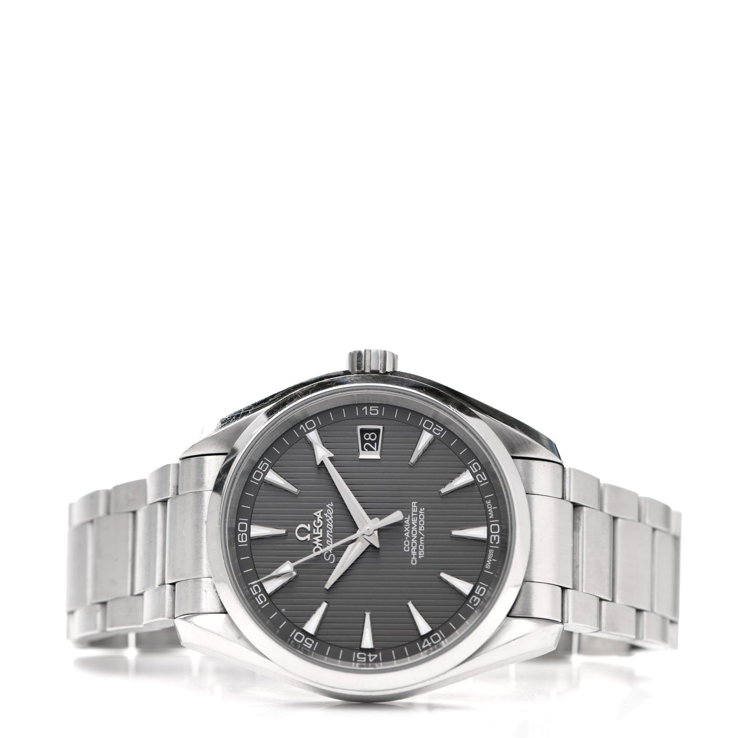 Stainless Steel 41mm Seamaster Aqua Terra 150M Co-Axial Automatic Watch Black 231.10.42.21.06.001