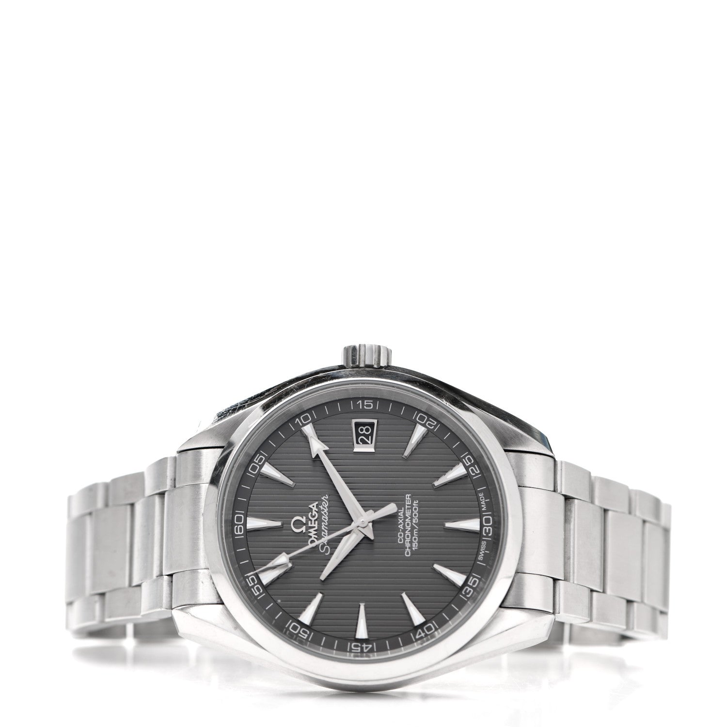 Omega Stainless Steel 41mm Seamaster Aqua Terra 150M Co-Axial Automatic Watch Black 231.10.42.21.06.001 2 of 4