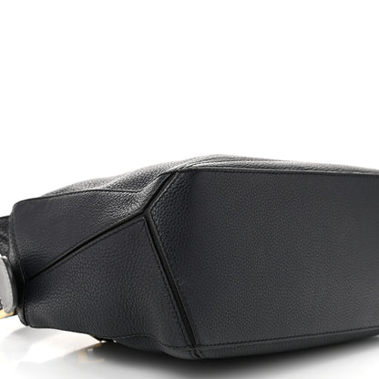 Loewe Calfskin Small Puzzle Bag Midnight Blue Black 8 of 9