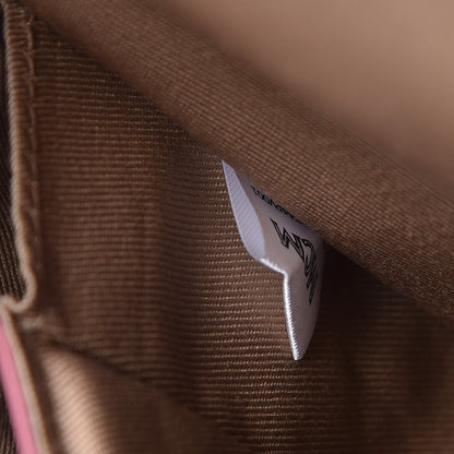 MCM Calfskin Ottomar Monogram Small Backpack Pink 7 of 8