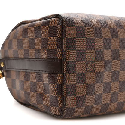 Louis Vuitton Damier Ebene Speedy Bandouliere 25 8 of 10