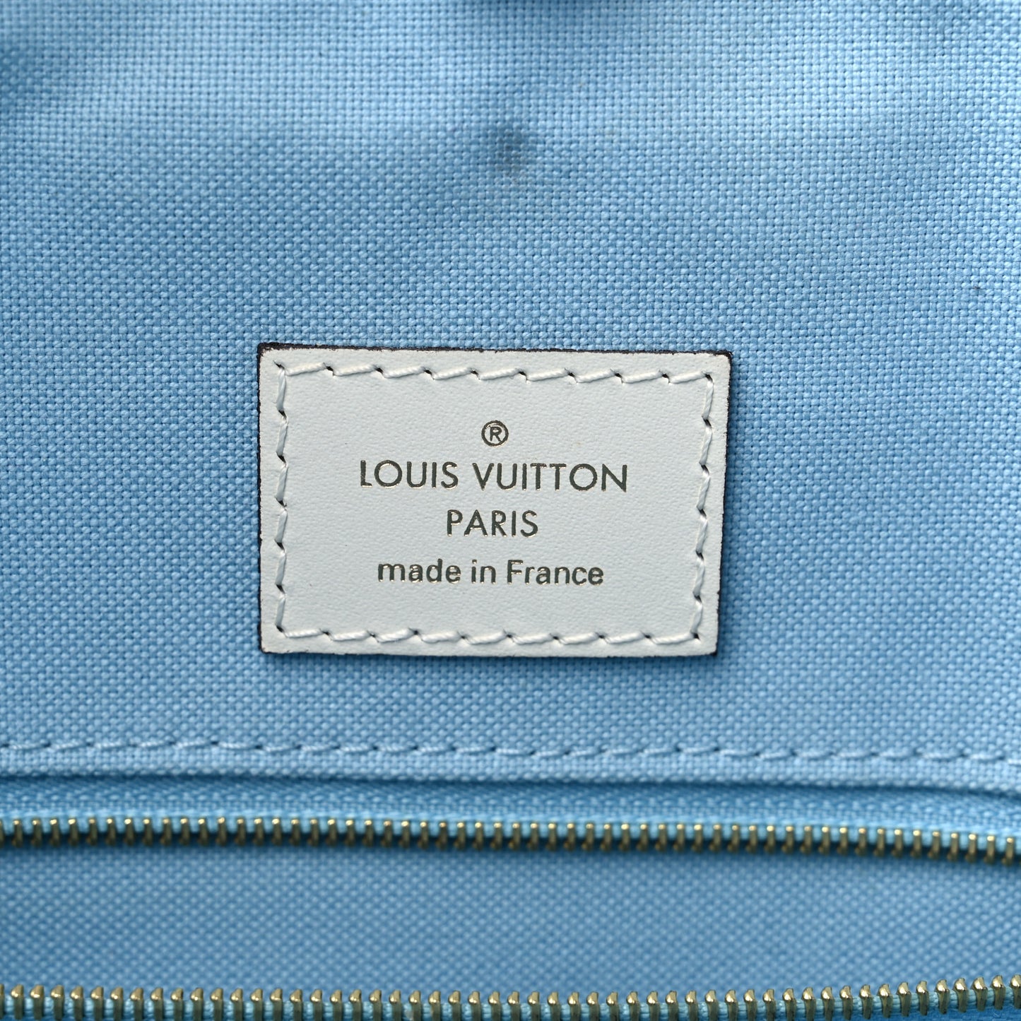 Monogram Giant Capri Onthego Blue