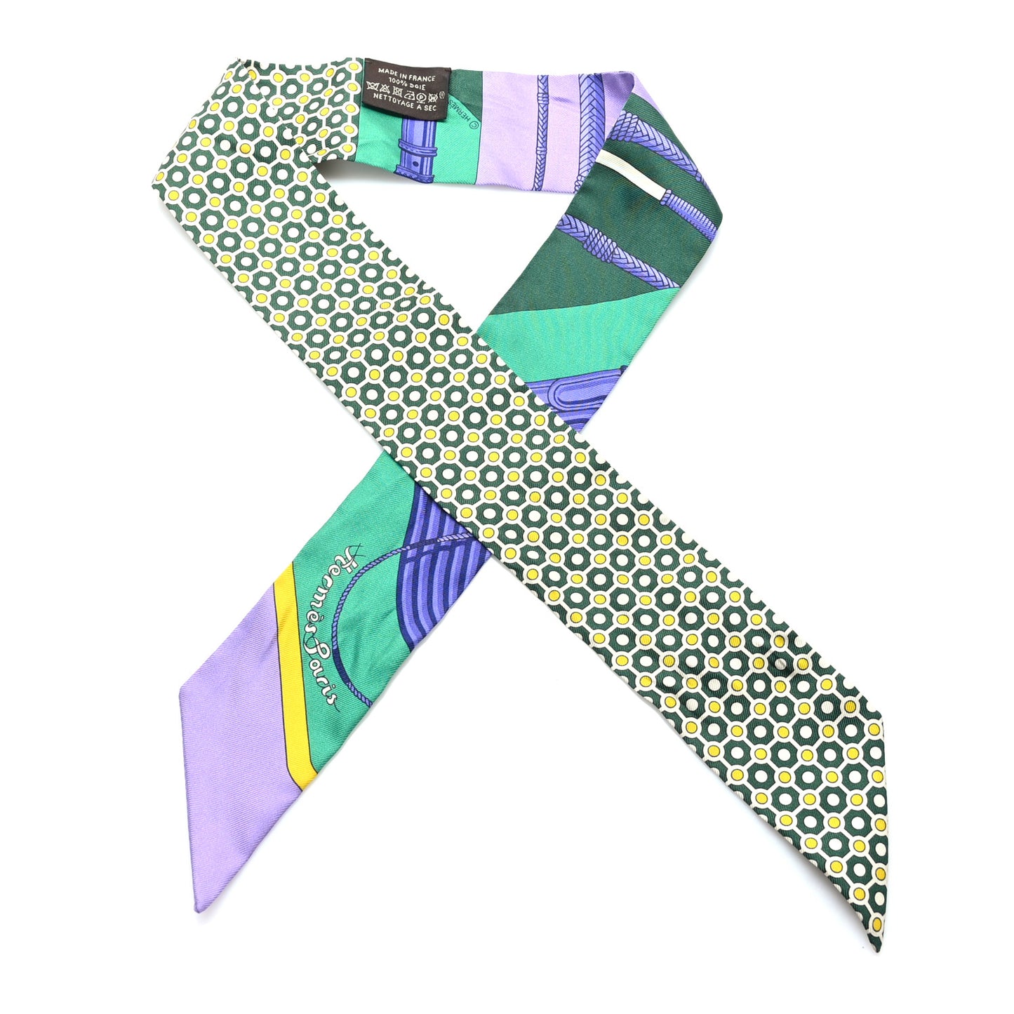 Silk Clic Clac Modern Cannage Twilly