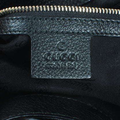 Gucci Leather Medium Web Heritage Shoulder Bag Black 5 of 7