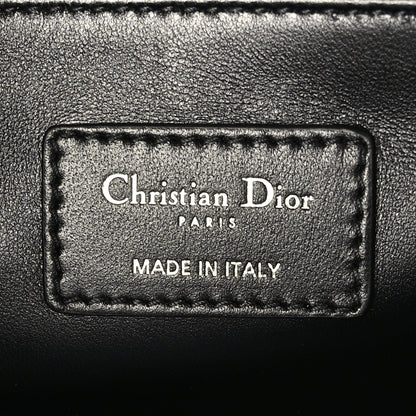 Christian Dior Lambskin Cannage Miss Dior Top Handle Bag Black 6 of 8
