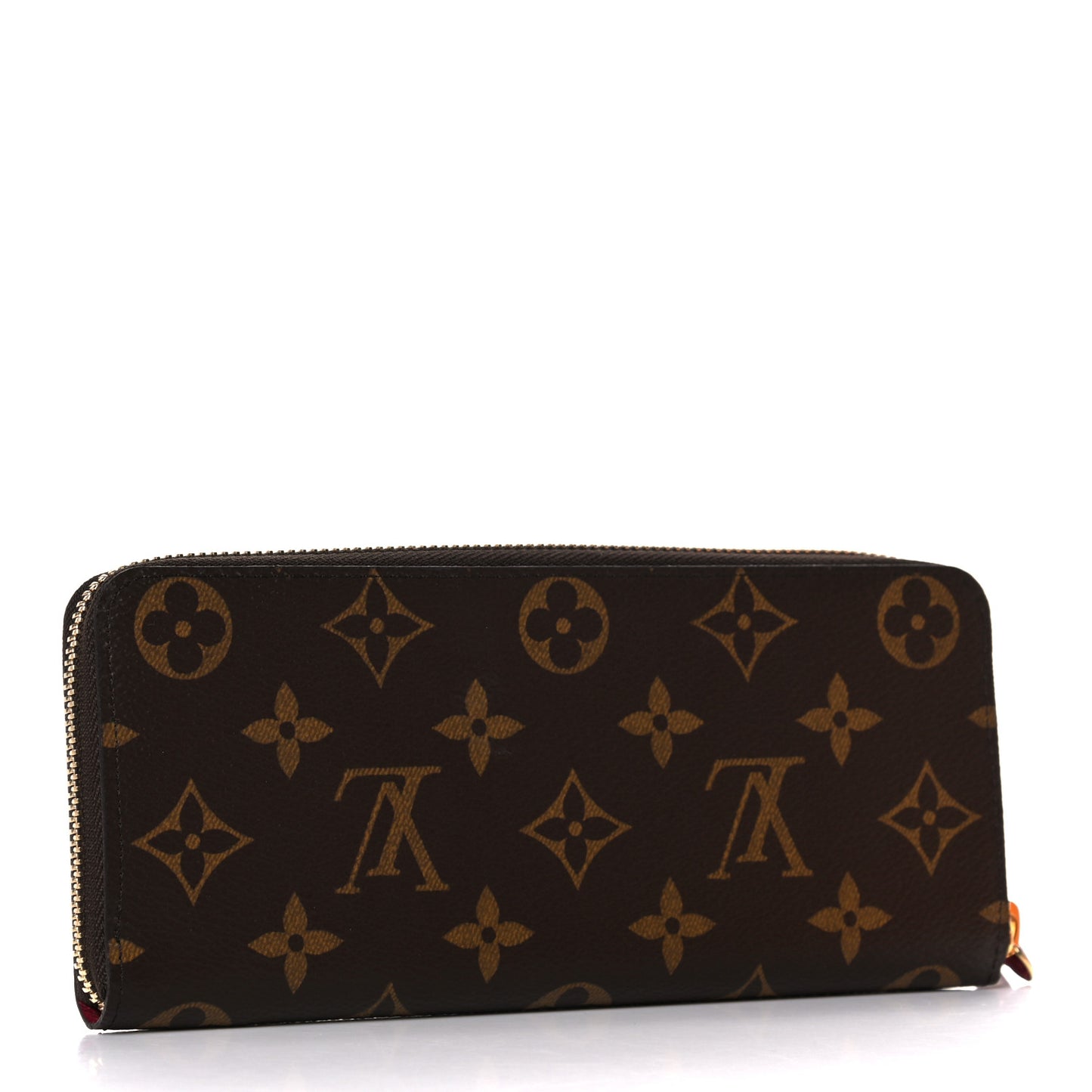 Monogram Clemence Wallet Fuchsia