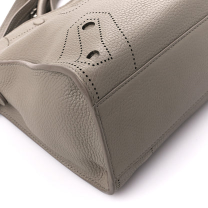 Balenciaga Veau Grana Perforated Blackout Hardware S City Gris Cendre 10 of 11