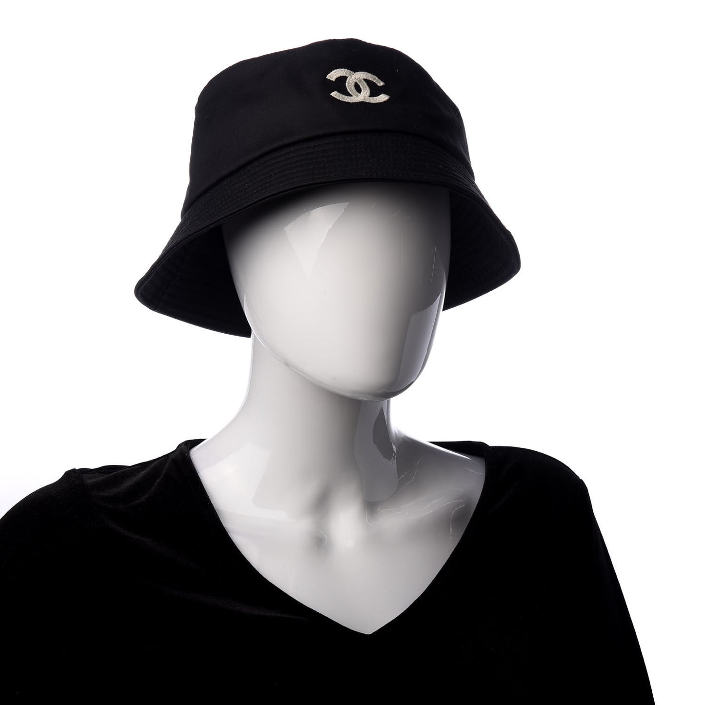 Canvas CC Bucket Hat L Black