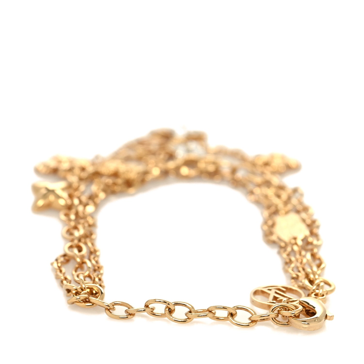 Louis Vuitton Blooming Strass Bracelet Gold 3 of 6