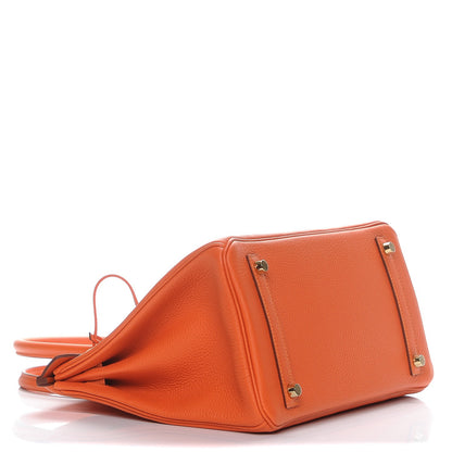 Hermes Togo Birkin 30 Feu 6 of 30