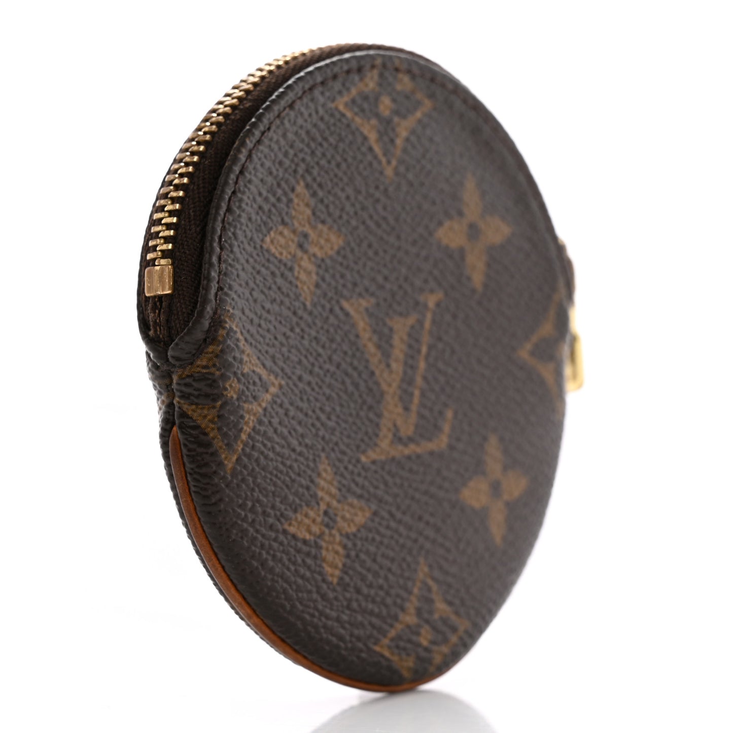 Monogram Round Coin Purse