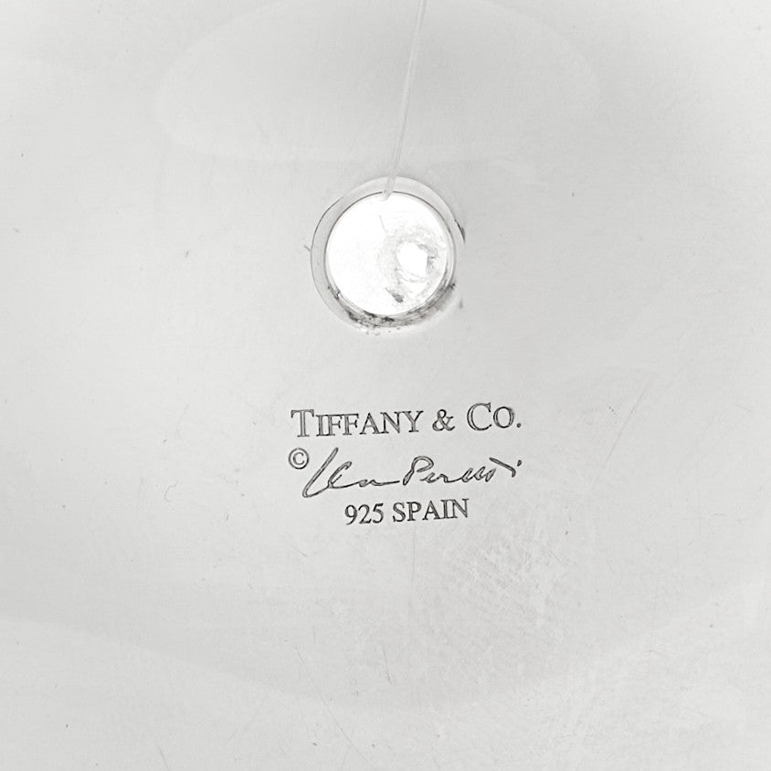 Tiffany Sterling Silver Elsa Peretti Extra Large Round Disc Pendant 4 of 4