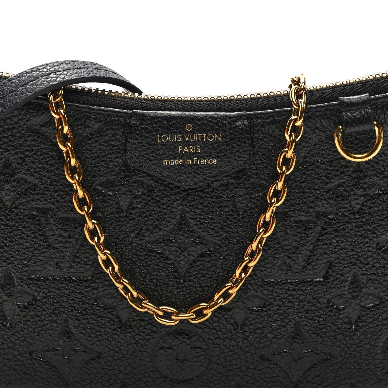 Louis Vuitton Empreinte Easy Pouch On Strap Black 7 of 10