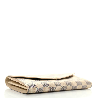 Louis Vuitton Damier Azur Sarah Wallet NM 4 of 7