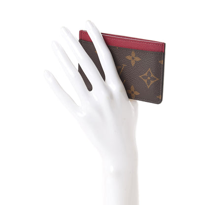 Louis Vuitton Monogram Card Holder Fuchsia 2 of 8