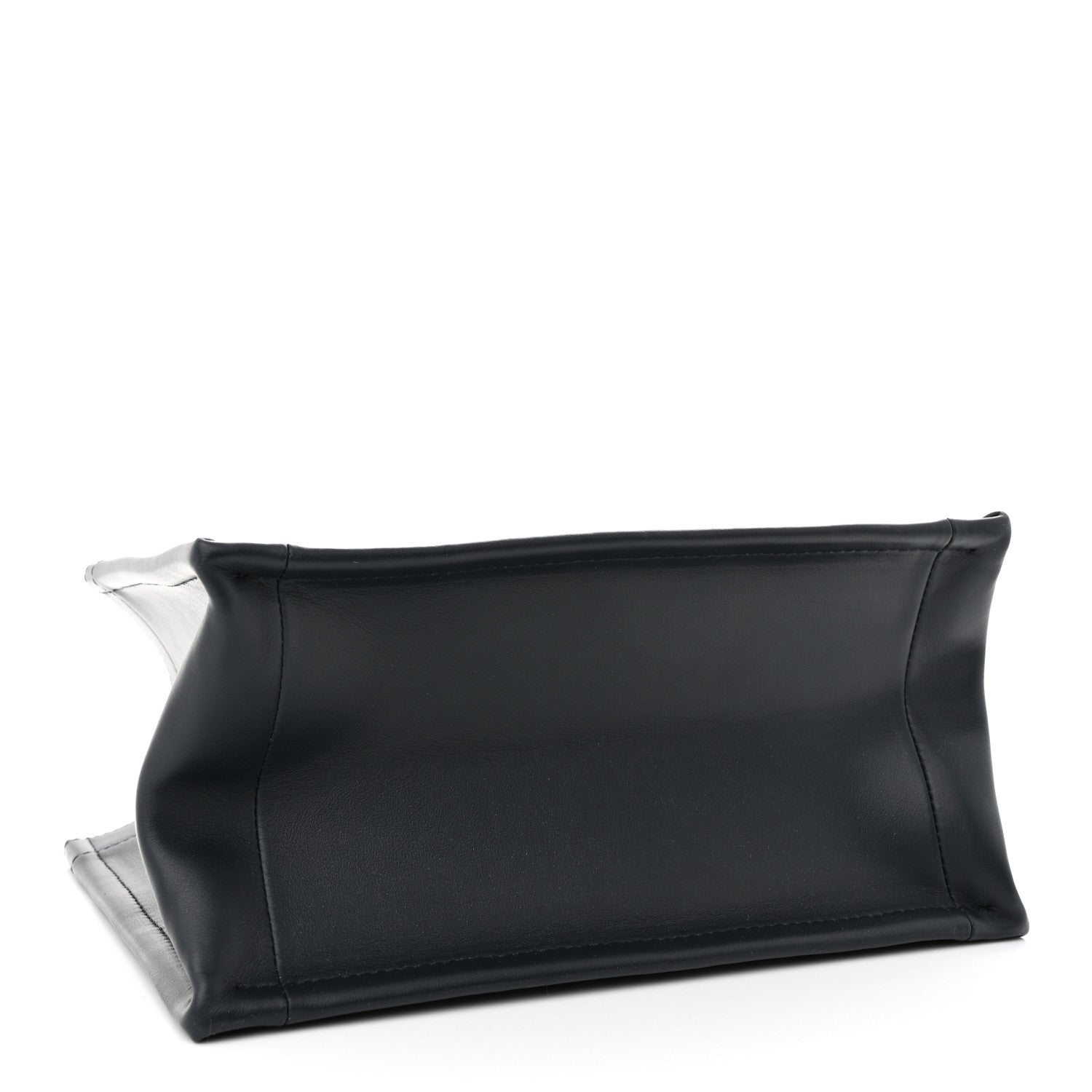 Christian Dior Oblique Calfskin Small Book Tote With Strap Blue Multicolor 5 of 11