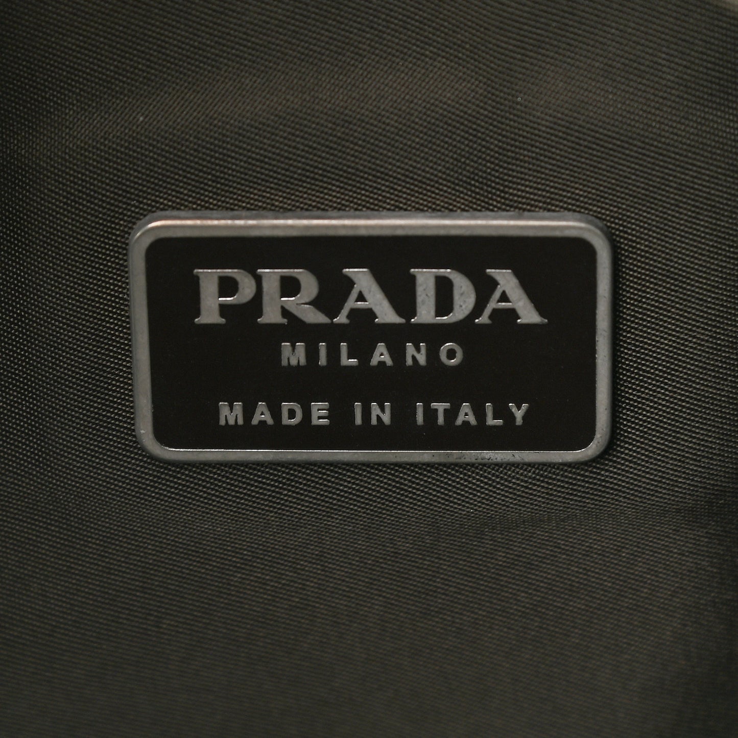 Tessuto Montagna Nylon Backpack Ebano